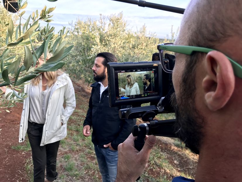 Family-run Croatian organic olive oil producers featuring in  series The Global Farm
