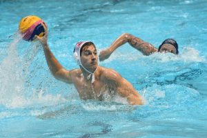 Croatian water polo team has played the first match of two matches against the United States of America