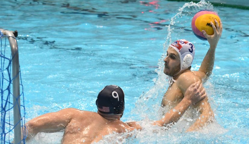 Croatia and USA play first of two water polo matches