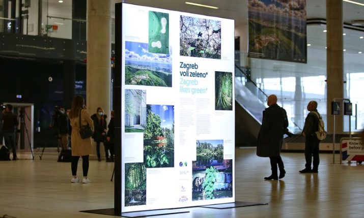 ‘Zagreb loves green’ exhibition opens at Franjo Tuđman Airport