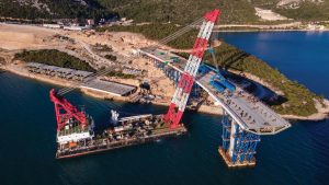 Connecting Croatia: 65% of Pelješac Bridge complete