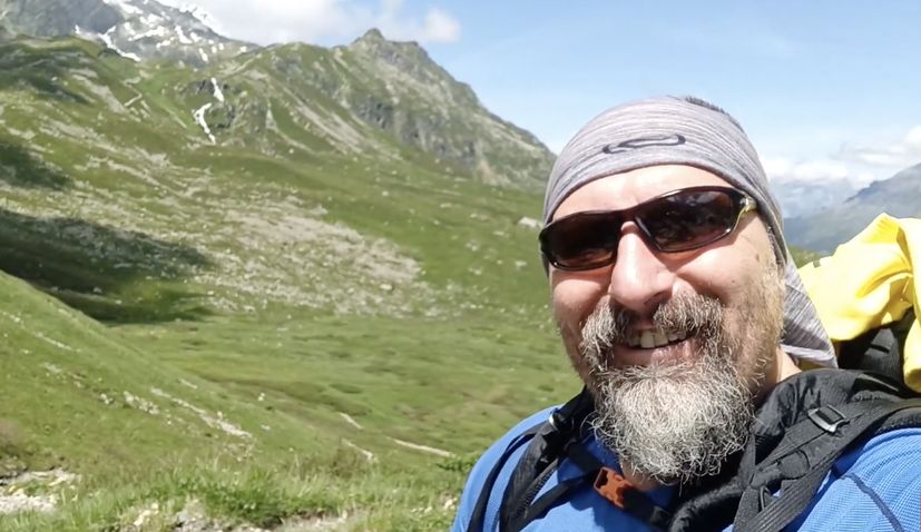 Croatian hiker Alen Kozić sets off on Monday, 15 March, on the Croatian Long Distance Trail,