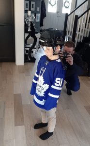 Viral video helping Toma’s dream to play ice hockey come true