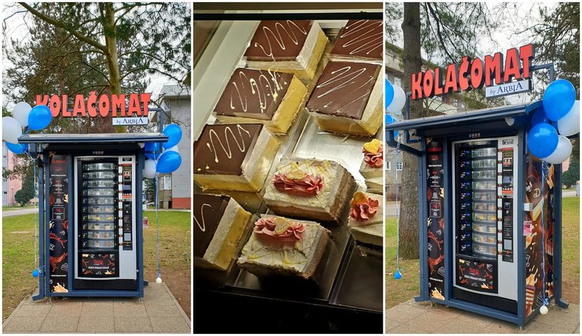 First cake vending machine in Croatia opens in Varaždin