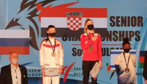 Croatia's Lena Stojković becomes European taekwondo Champion