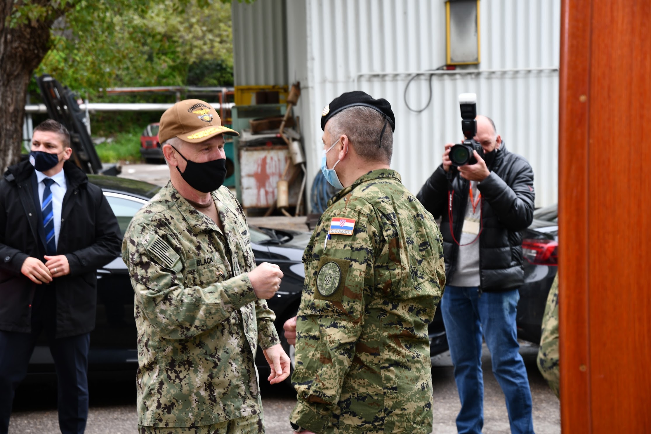 U.S. Sixth Fleet Commander Vice Admiral Black Visits Croatia 
