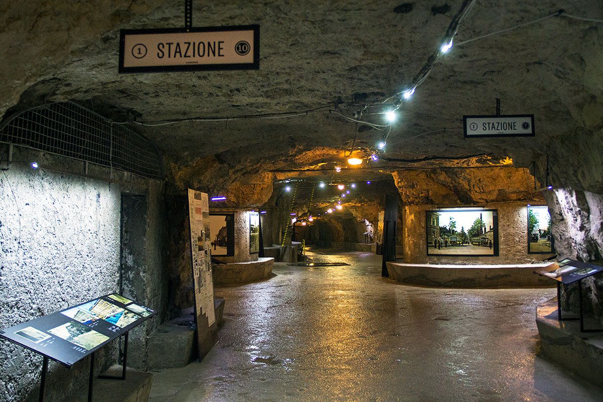 Croatian underground tunnel