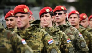 Berets awarded to Croatian Army “Spiders”