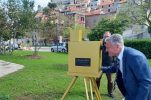 Replica of camera used to shoot oldest film footage in Croatia unveiled in Šibenik