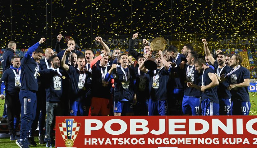 dinamo zagreb win croatian cup
