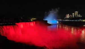 Niagara Falls to be illuminated in Croatian flag colours