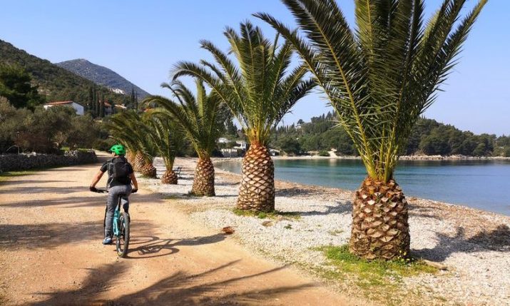 Pelješac: Interactive map with mountain bike and hiking routes 