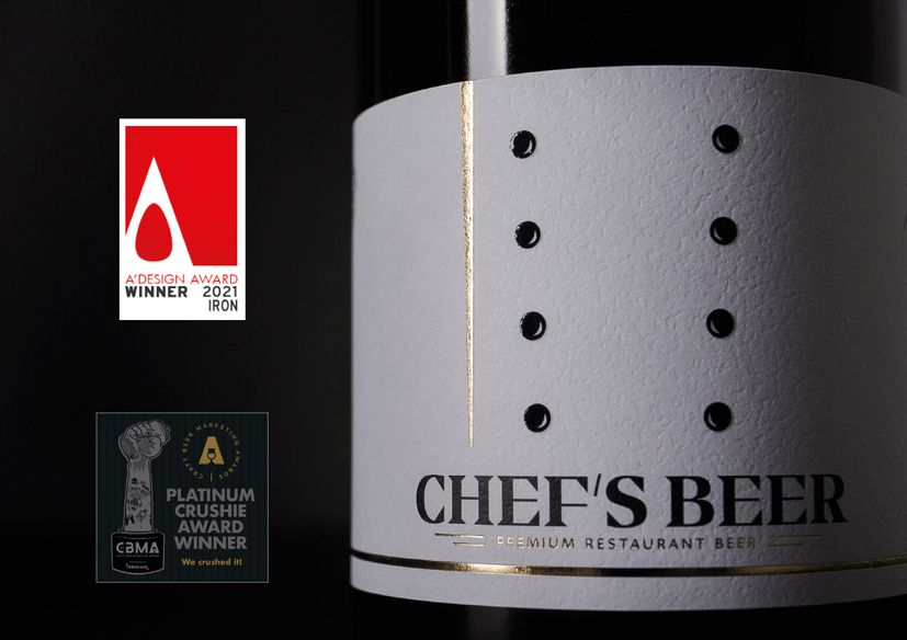 Label for Croatia’s Chef's Beer wins best in Europe awards