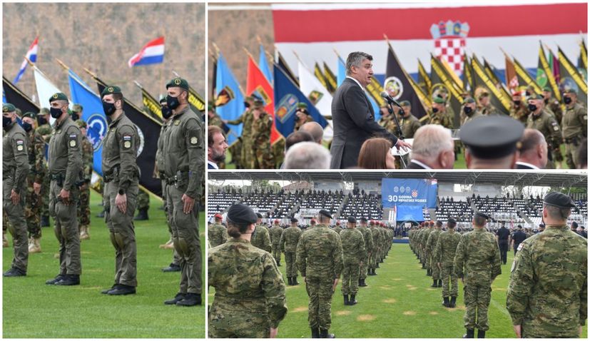 PHOTOS: 30th anniversary of Croatian Army formation marked with events