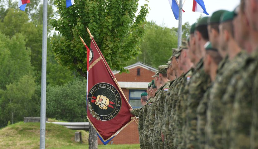 30th anniversary of 2nd Guards Brigade “Gromovi” formation held in Petrinja