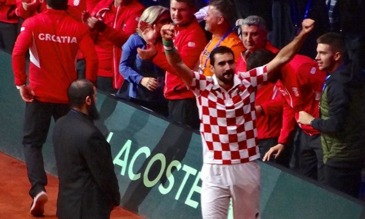 Croatia claims No.1 spot in latest world tennis team rankings 