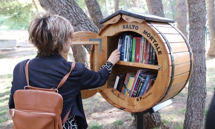 Open-air library opens in park in Šibenik
