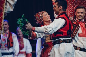 Croatian folk ensemble LADO touring Poland 