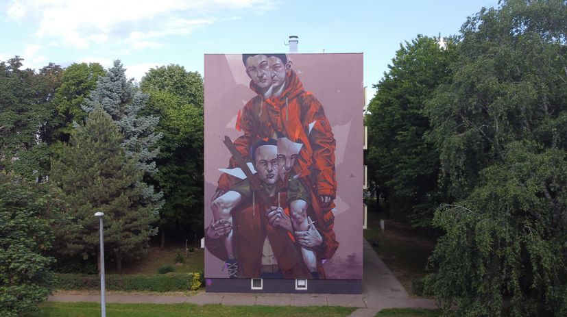 VukovArt street festival murals from 2021 