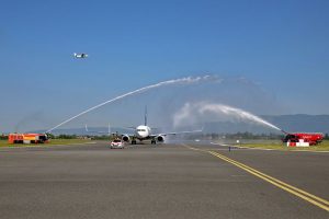 First Ryanair flight lands in Zagreb