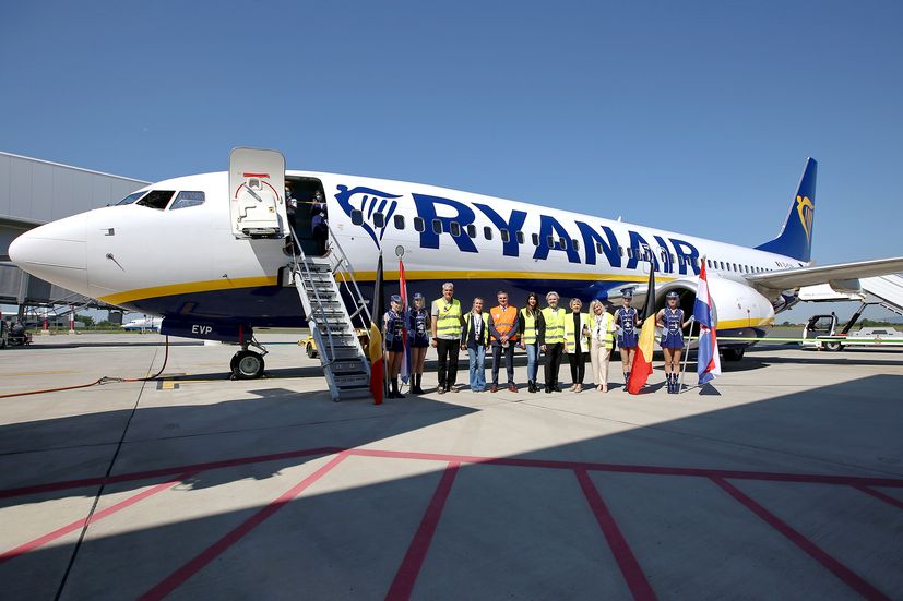 First Ryanair flight lands in Zagreb