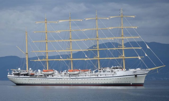 Golden Horizon: World’s largest clipper departs shipyard in Croatia where it was built