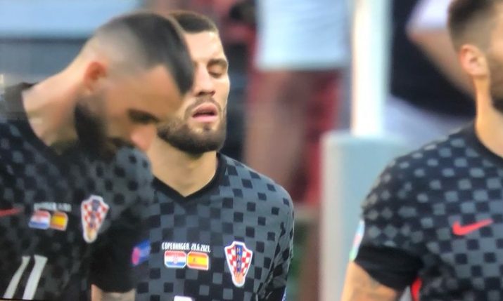 Croatia plays Euros with wrong coat of arms on shirt, HNS apologises