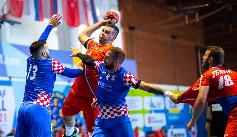 Croatia beats Serbia at European Deaf Handball Championship