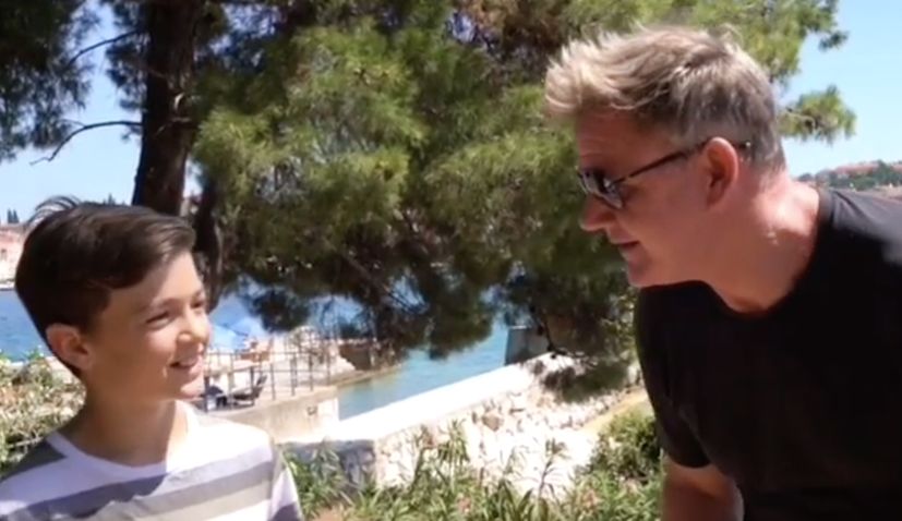 VIDEO: Gordon Ramsay has his Croatian language skills put to the test