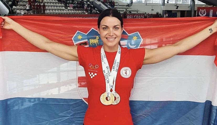 Croatian freediver Mirela Kardašević wins gold and two silver at World Championships