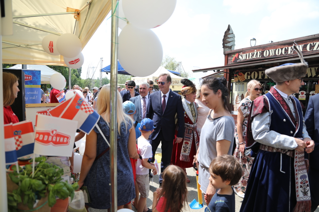 Little Croatia officially opened in Krakow
