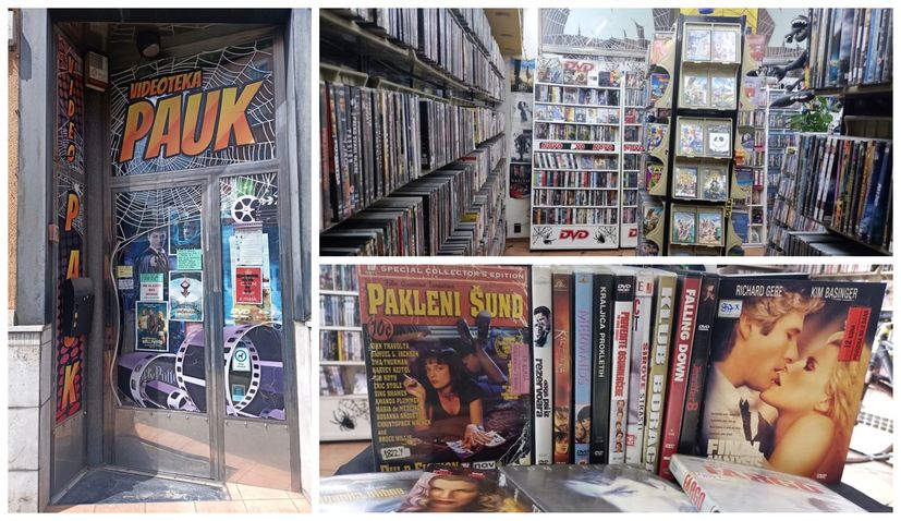 Videoteka Pauk: The last remaining video store in Zagreb