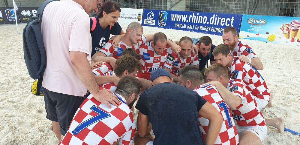 Croatia crowned European beach rugby champions
