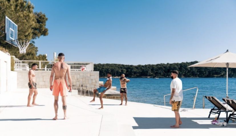 Netherlands star enjoying post-Euro holiday in Croatia