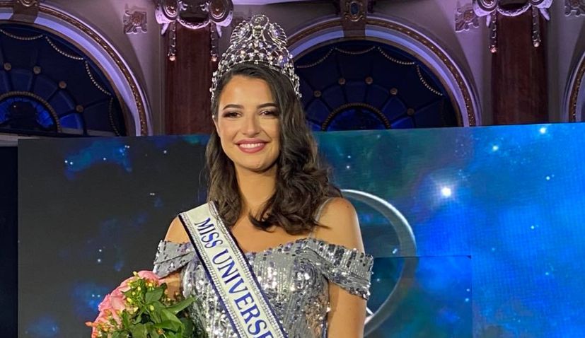 Ora Antonia Ivanišević from Dubrovnik crowned Miss Universe Croatia 2021