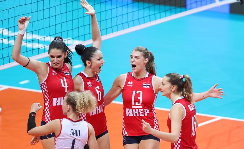 Croatia make last 16 of women’s volleyball euros
