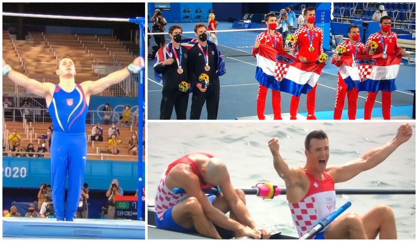 Croatia ended the Games with 8 medals,