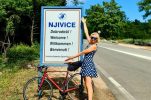 Theresa bikes 600 km to Croatian island to the hotel she was born in 40 years ago 