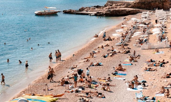 Croatia records 3.7 million tourists in July