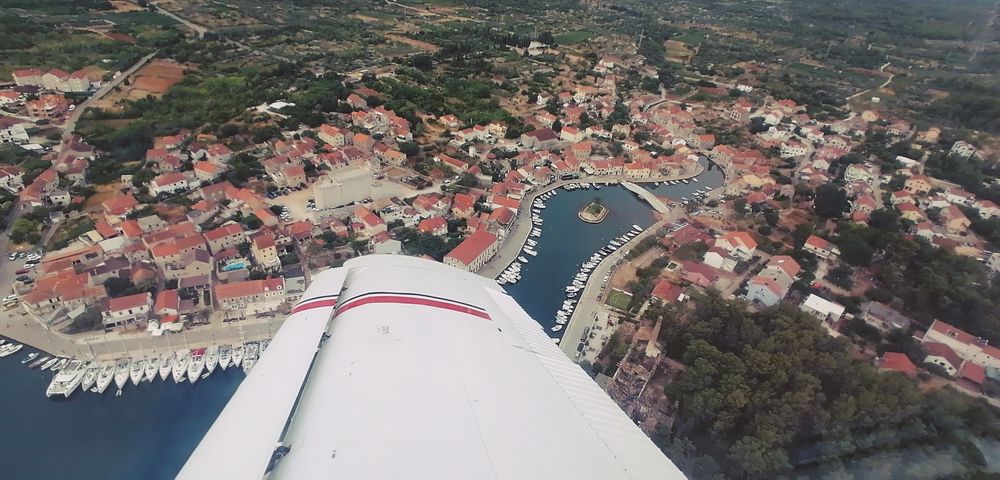 The beauties of the island of Hvar from a bird's eye view