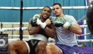 Anthony Joshua calls in top Croatian heavyweight to camp