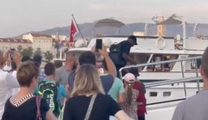 Michael Jordan arrives in Croatia on vacation