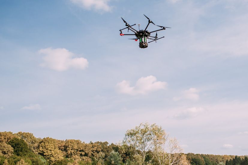 First afforestation using a drone takes place in Croatia