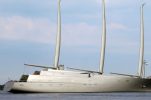 Futuristic $500m sailing yacht ‘A’ arrives in Croatia