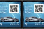 Rimac Nevera on the new Croatian crypto stamp