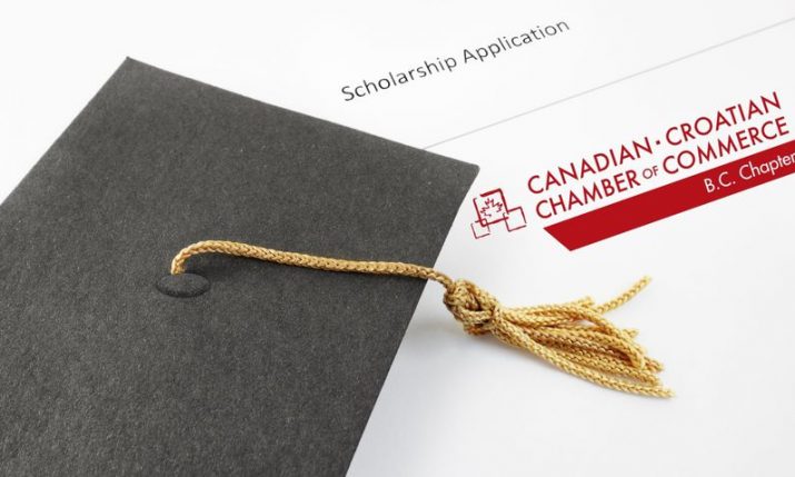 BC chapter of the Canadian Croatian Chamber of Commerce to award scholarships