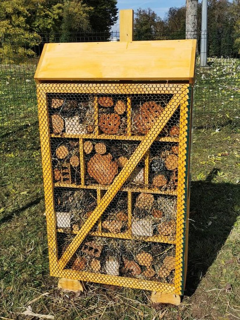 First bee hotel set up in Karlovac