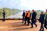 Croatia-Bosnia bridge across River Sava at Gradiška fully joined together