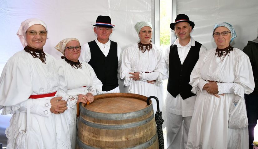 Traditional diplomatic grape harvest held at Jastrebarsko