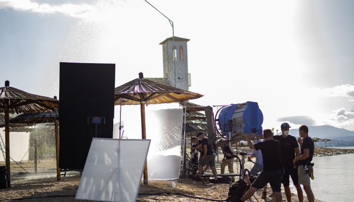 Infinity Pool starring Alexander Skarsgård filming in Šibenik 